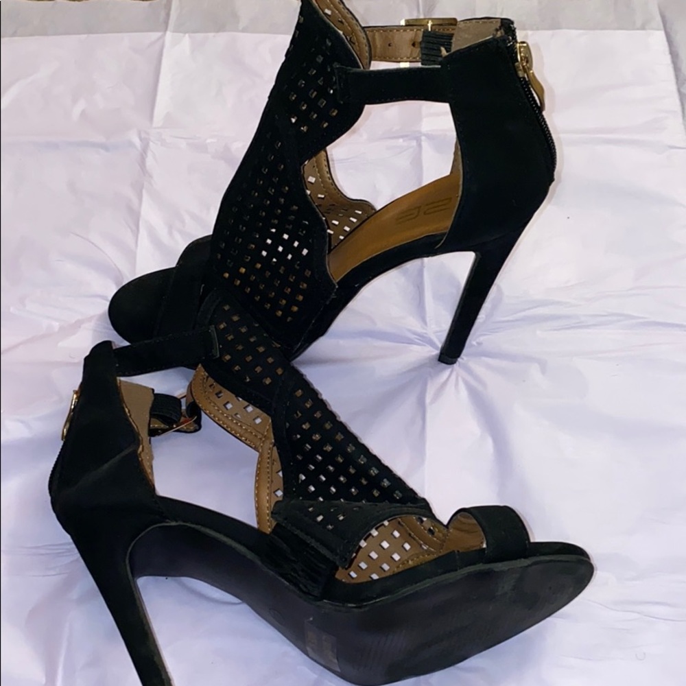 Black classy heels